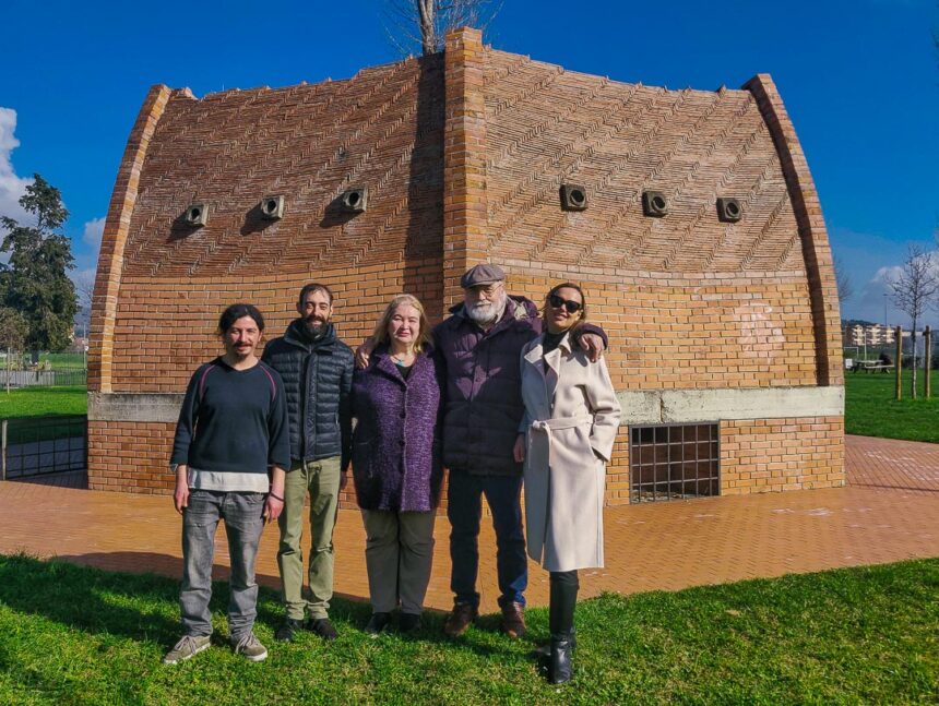 Delegazione Russa in Visita al Modello della Cupola