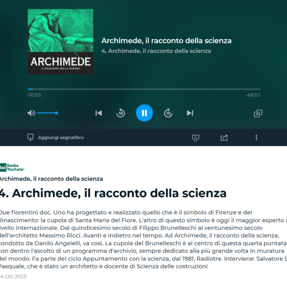 Archimede, il racconto della scienza